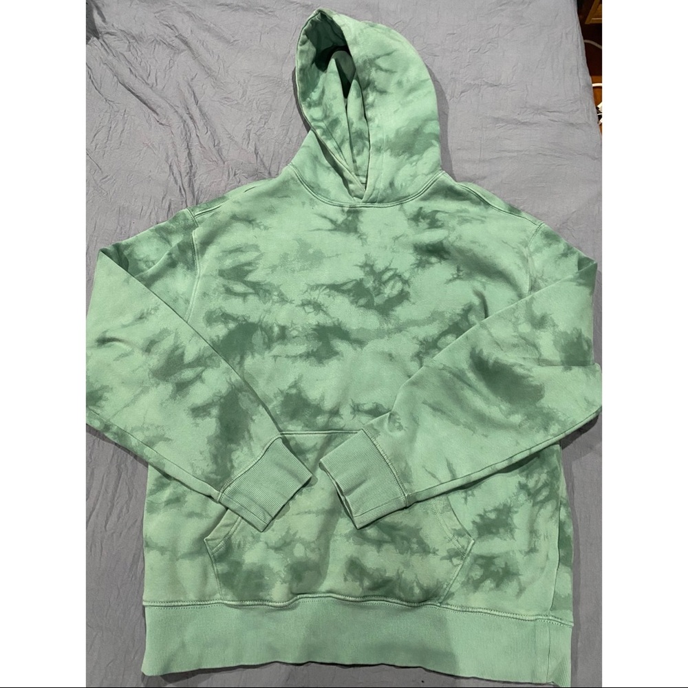 Tie dye wash, teal XL Old Navy sweatshirt hoodie